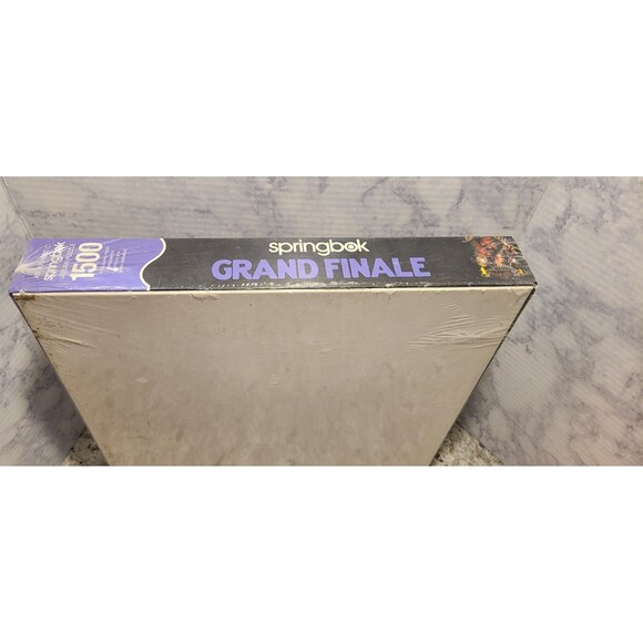 Vintage Springbok "Grand Finale" 1500 piece jigsaw puzzle-Fireworks, celebration - Picture 4 of 6